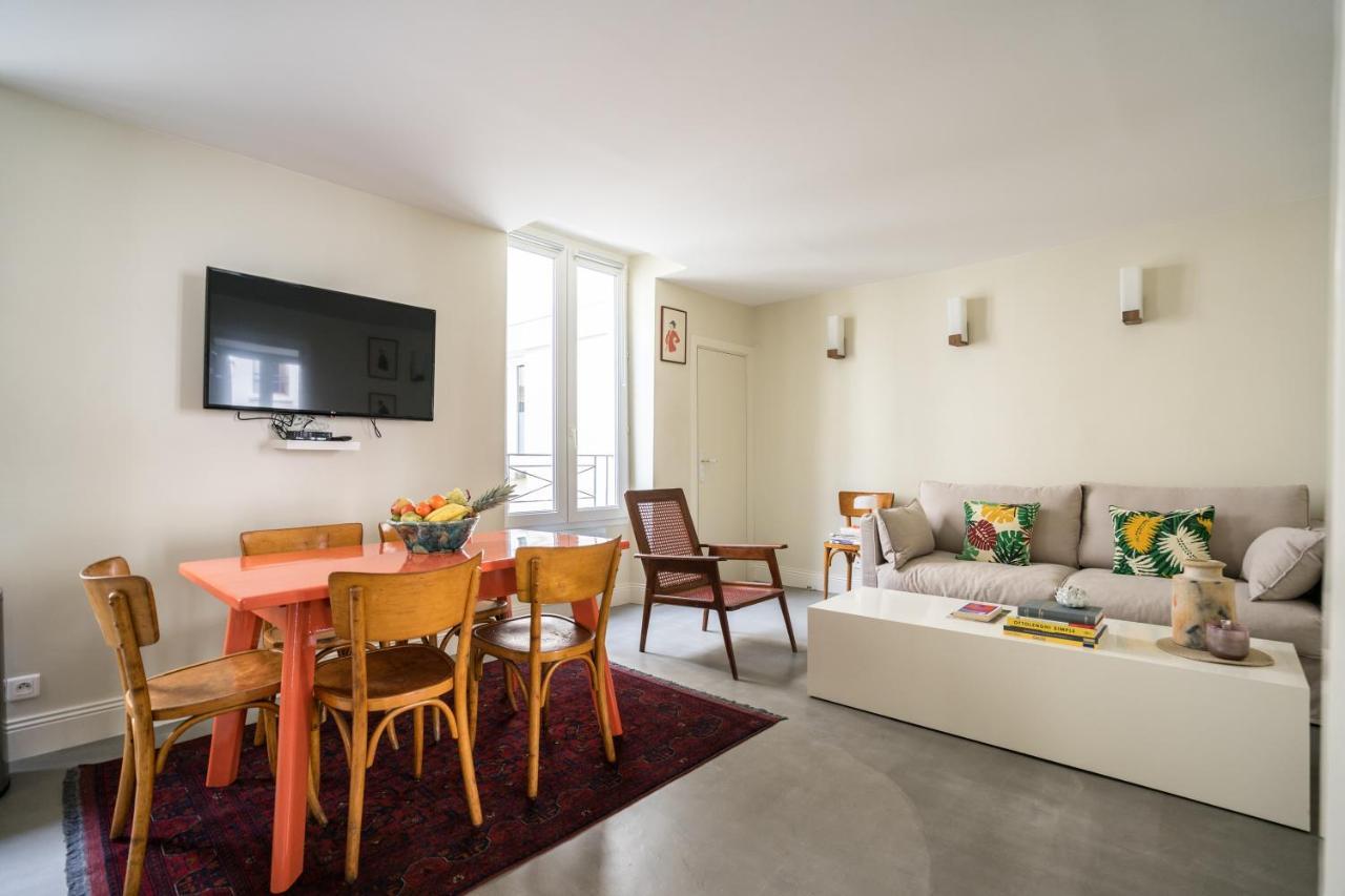 Ferienwohnung Elegant And Modern Parisian Charm Exterior foto